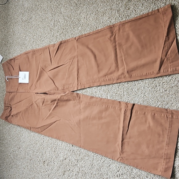 pistola Pants - NEW PISTOLA jasmine high rise wide leg pant in sepia